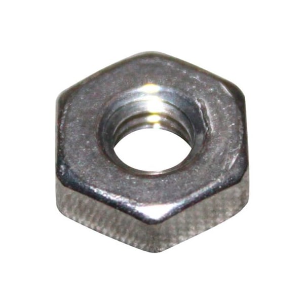 Allpoints 26-1066 Stainless Steel 8-32 Machine Hex Nut - 100/Box